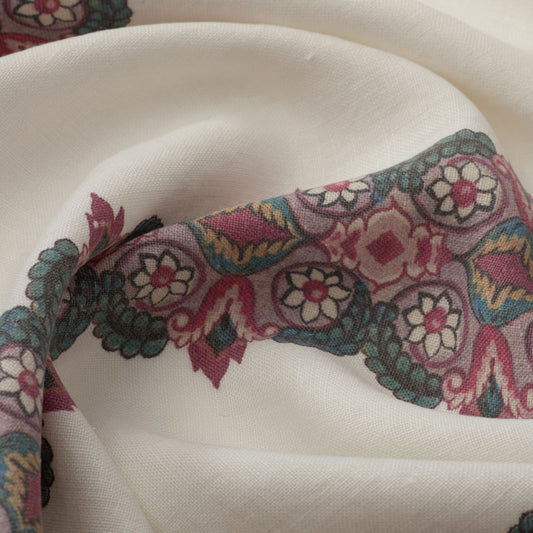 Balazuc Morocco Stripe Linen / Ivory