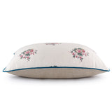 Balazuc Posy Velvet Piped Cushion | 55 x 32cm Balazuc Posy Velvet Piped Cushion | 55 x 32cm