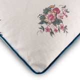 Balazuc Posy Velvet Piped Cushion | 55 x 32cm Balazuc Posy Velvet Piped Cushion | 55 x 32cm