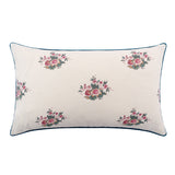 Balazuc Posy Velvet Piped Cushion | 55 x 32cm Balazuc Posy Velvet Piped Cushion | 55 x 32cm