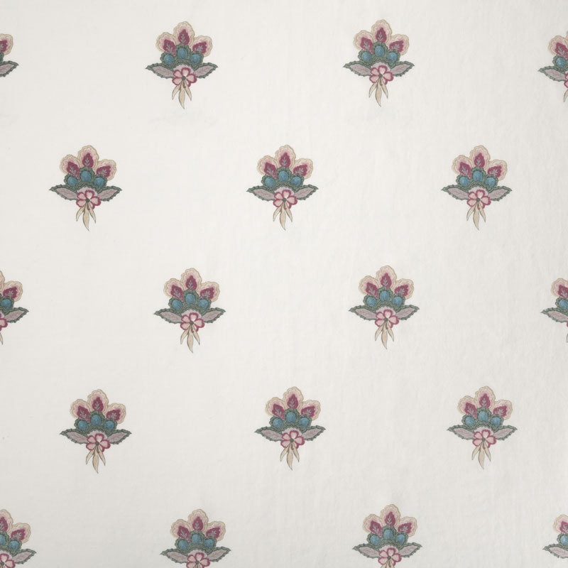 Balazuc Trefoil Linen / Ivory