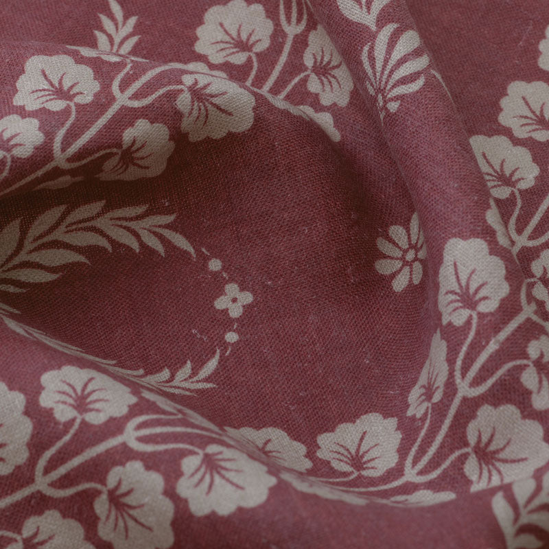 Couronne Linen / Damson Pink
