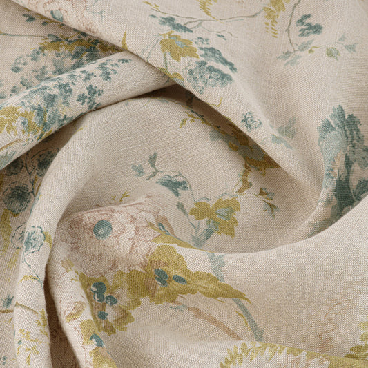 Dianthus Linen / Vintage Duck Egg
