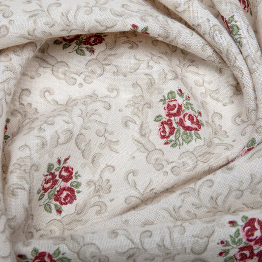 Posy Aged Linen/Ivory