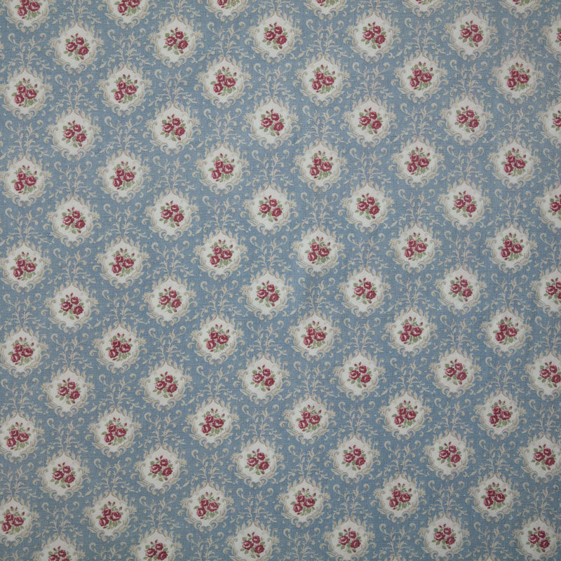 Posy Aged Linen / Old Blue