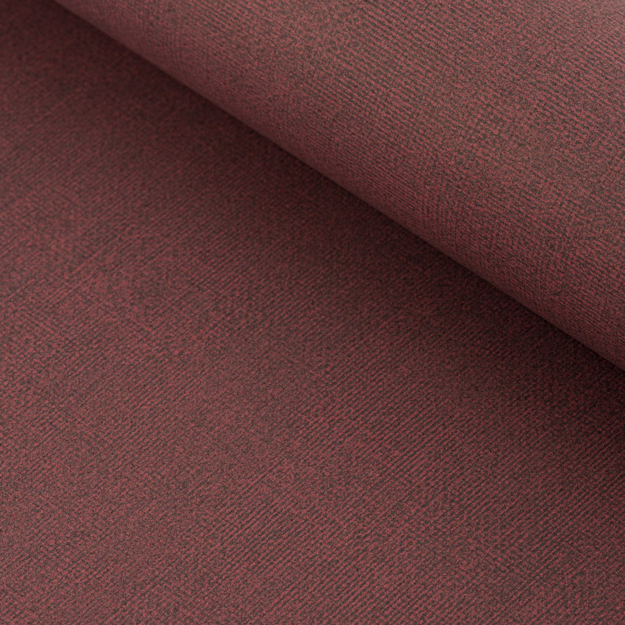 Linen Print Wallpaper / Supping Red