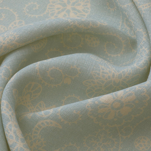 Squirl Linen / Duck Egg