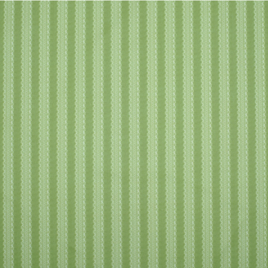 Torchon Stripe Linen / Awe Green