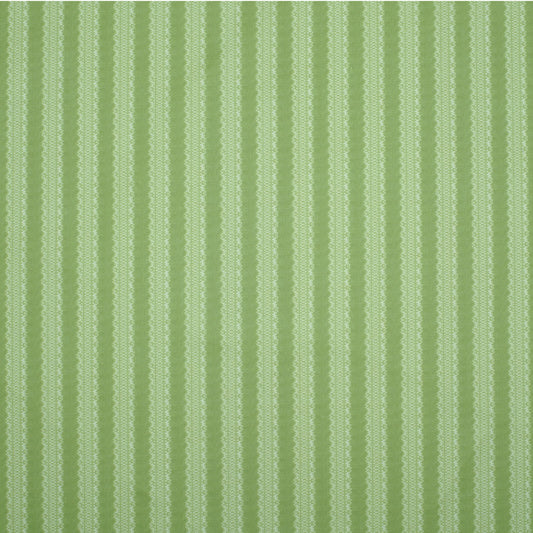 Torchon Stripe Linen / Awe Green