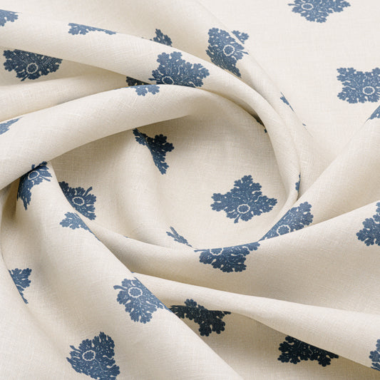 D'Arbres Linen / Indigo