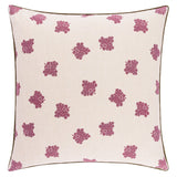 D'Arbres Raspberry Linen Velvet Piped Cushion | 50 x 50cm D'Arbres Raspberry Linen Velvet Piped Cushion | 50 x 50cm