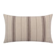 Vallon Stripe Chocolate Linen Cushion | 55 x 32cm