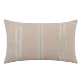 Vallon Stripe Duck Egg Linen Cushion | 55 x 32cm Vallon Stripe Duck Egg Linen Cushion | 55 x 32cm