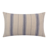 Vallon Stripe Indigo Linen Cushion | 55 x 32cm Vallon Stripe Indigo Linen Cushion | 55 x 32cm