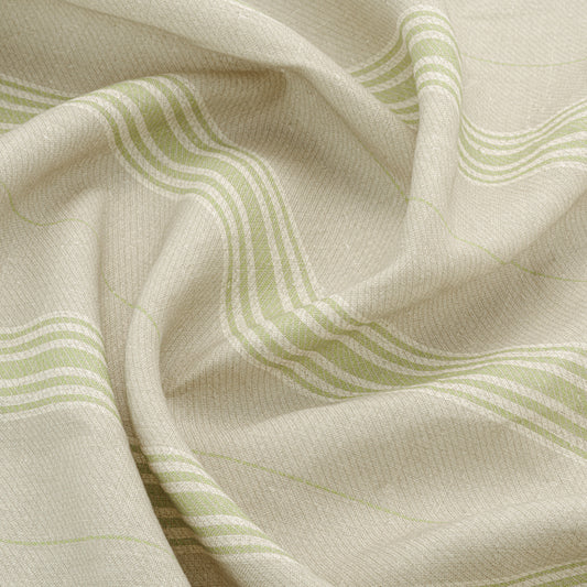 Vallon Stripe Linen / Apple