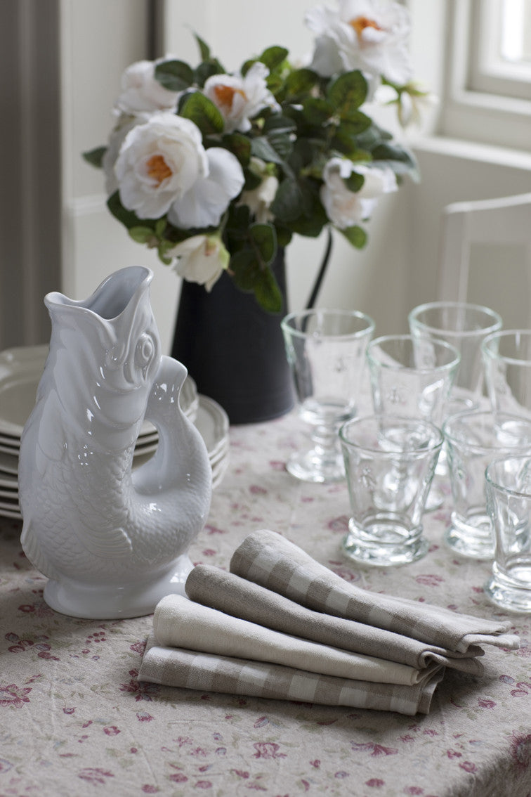 Framboise Linen / Natural