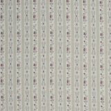 Beauclerc Stripe Narrow Linen / Damson Samples Beauclerc Stripe Narrow Linen / Damson Samples