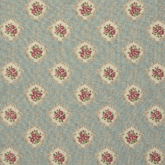 Posy Aged Linen / Duck Egg Samples