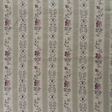 Beauclerc Stripe Wide Linen / Damson
