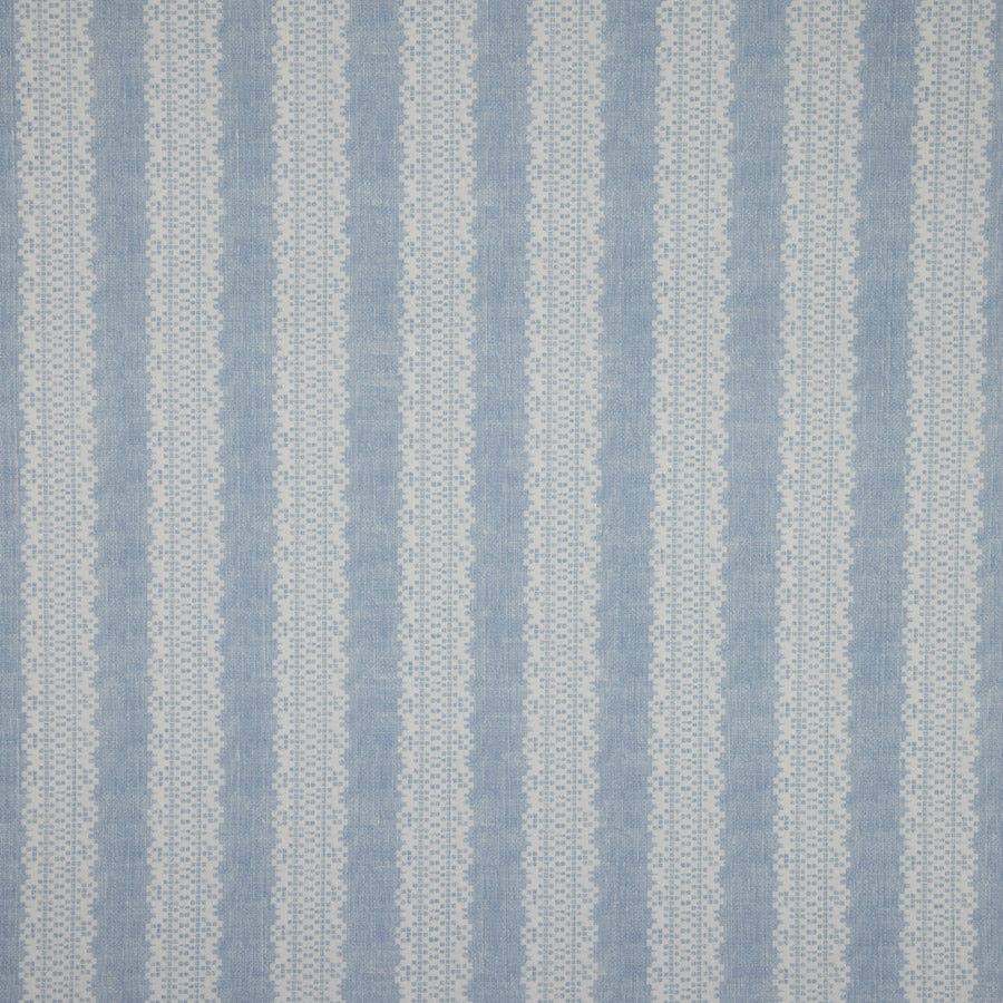 Torchon Stripe Wallpaper / Blueberry