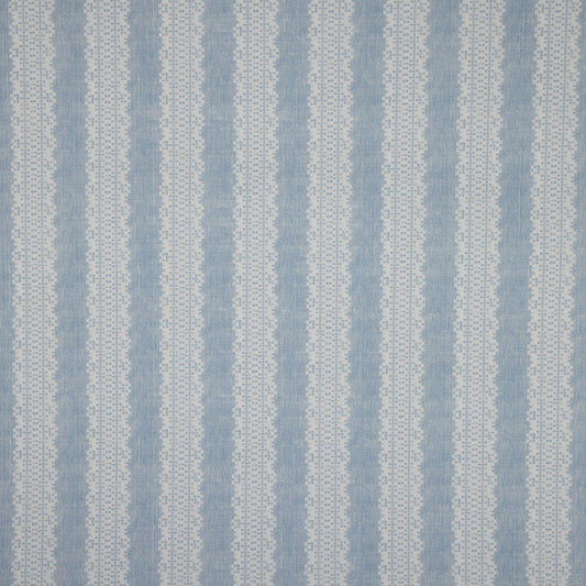 Torchon Stripe Wallpaper / Blueberry Samples