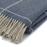 Inchyra Scottish Wool Throw / Indigo Inchyra Scottish Wool Throw / Indigo