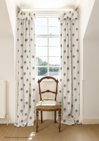 Balazuc Trefoil Linen / Ivory