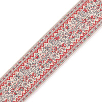 Jaujac Braid / Carmine Blue
