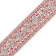 Jaujac Braid / Carmine Blue Samples