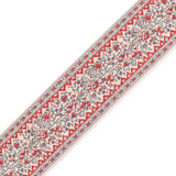 Jaujac Braid / Carmine Blue
