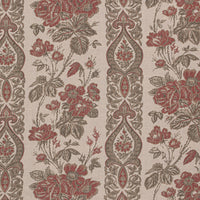 Jaujac Rose Linen / Carmine Samples