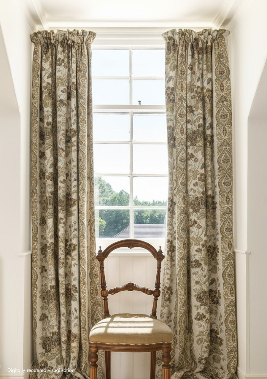 Jaujac Rose Linen / Ochre