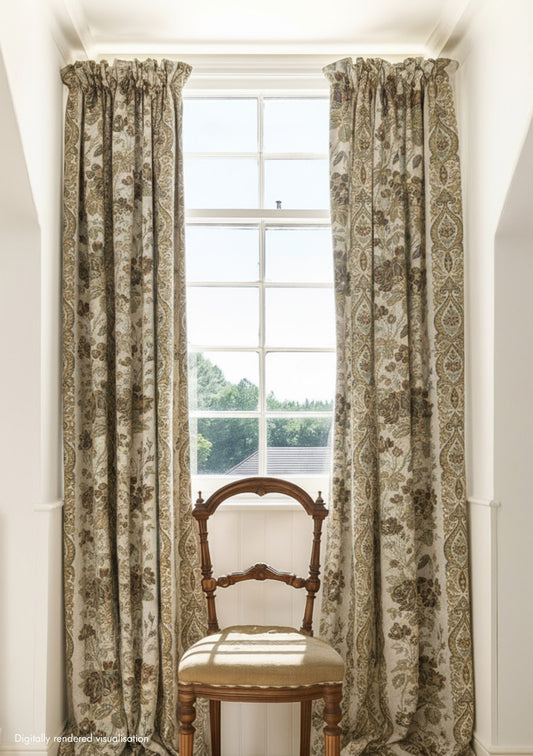 Jaujac Rose Linen / Ochre