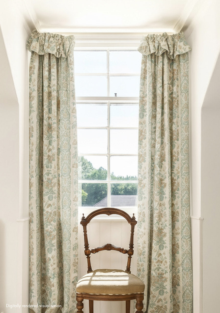 Jaujac Rose Linen / Robin's Egg