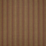 Jaujac Stripe Linen / Carmine-Ochre