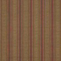 Jaujac Stripe Linen / Carmine Ochre Samples