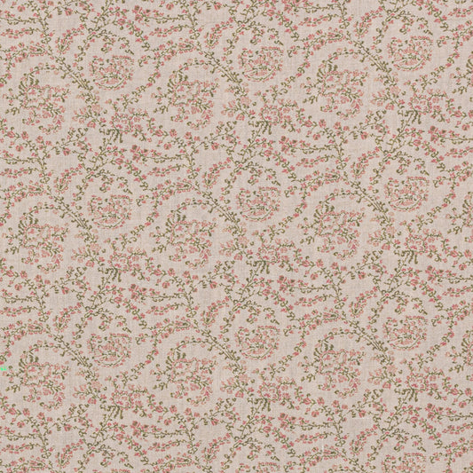 Jaujac Virelle Linen / Rose Pink Samples
