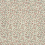 Jaujac Virelle Wallpaper / Carmine Blue Samples