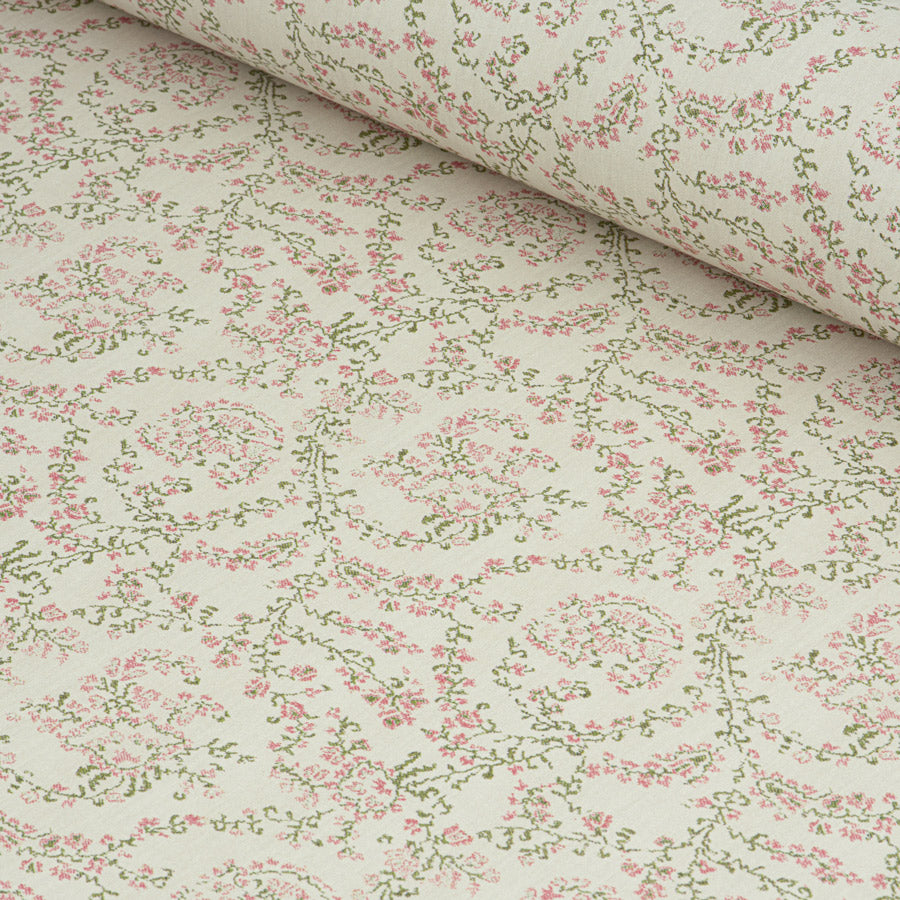 Jaujac Virelle Wallpaper / Rose Pink Samples