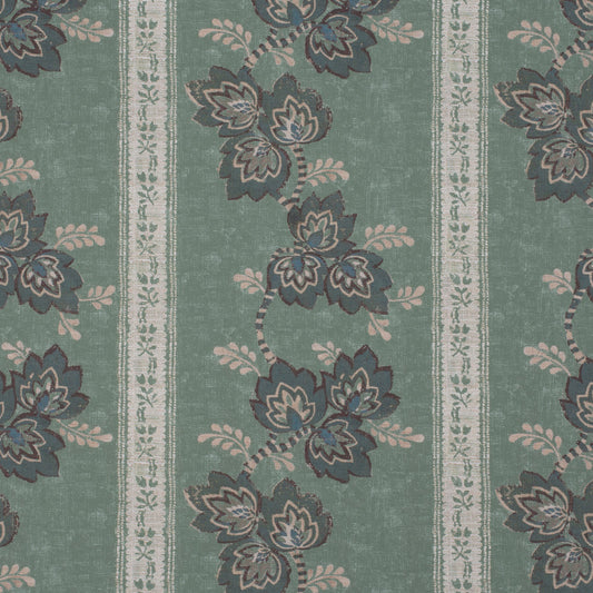 Somborne Stripe Wallpaper / Teal Samples