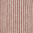 Waverley Stripe Linen / Merlot Samples