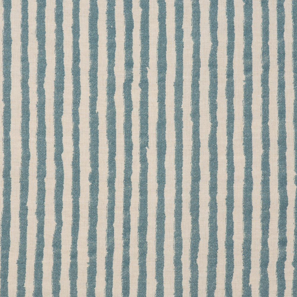 Waverley Stripe Linen / Vintage Blue Samples