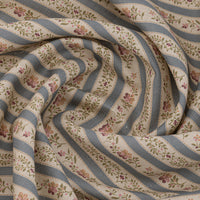 Beauclerc Stripe Narrow Linen / Wedgewood Samples