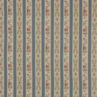 Beauclerc Stripe Narrow Linen / Wedgewood Samples