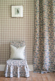 Linen Check Wallcovering / Natural