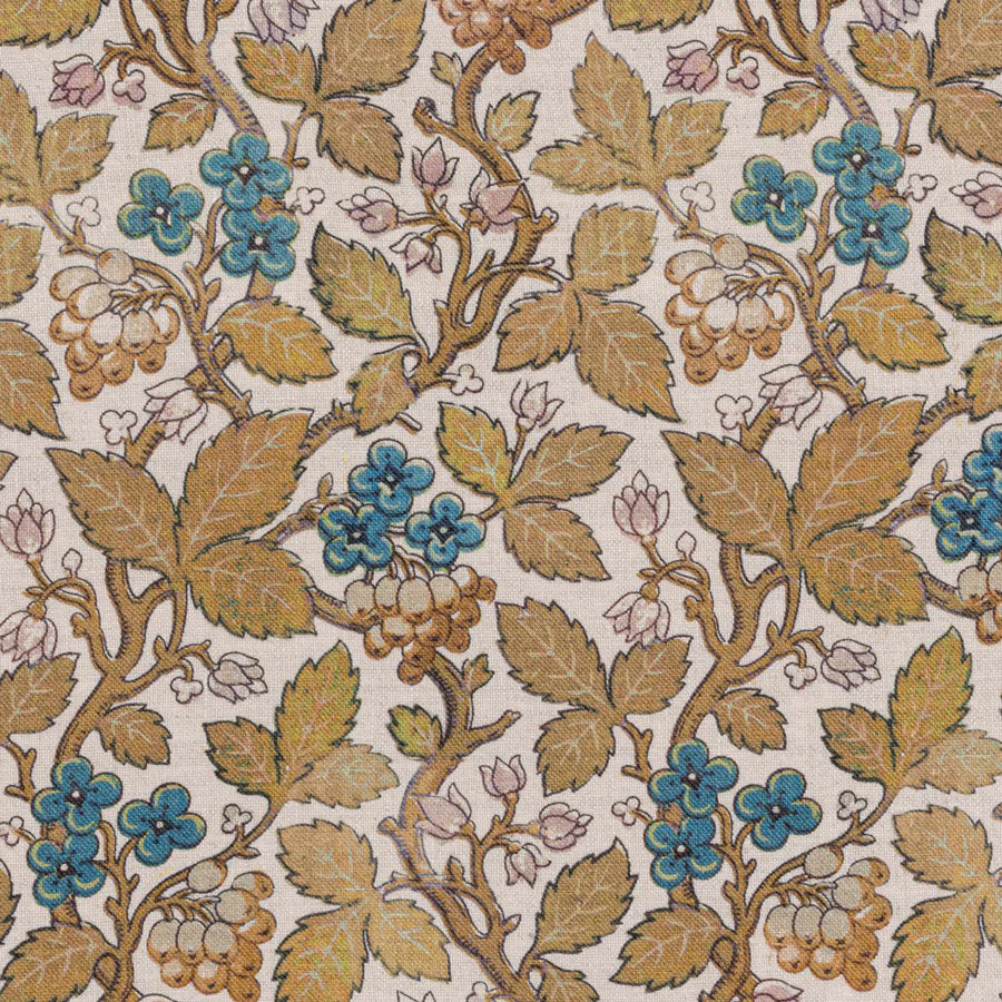 Briar Linen / Ochre Blue Samples