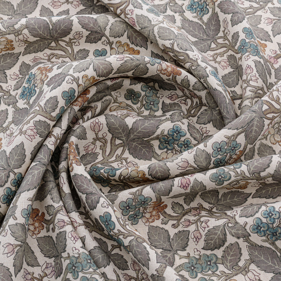 Briar Linen / Vintage Blue