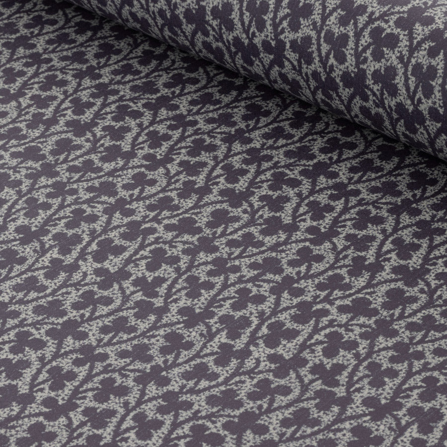 Clover Wallpaper / Indigo