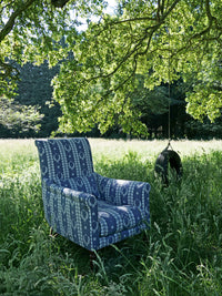 Couronne Linen / Marine Blue