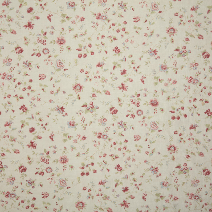 Framboise Linen / Double Aged Ivory